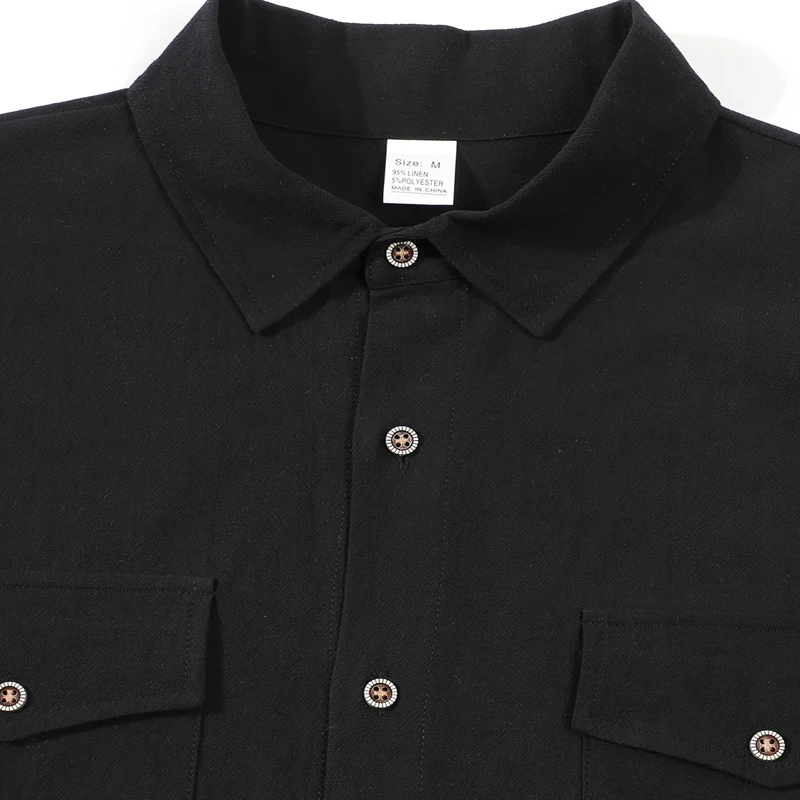 men's linen casual short sleeve shirt lapel collar button lightweight breathable summer daily beach vacation work shirt for men men's linen casual short sleeve shirt lapel collar button lightweight breathable summer daily beach vacation work shirt for men